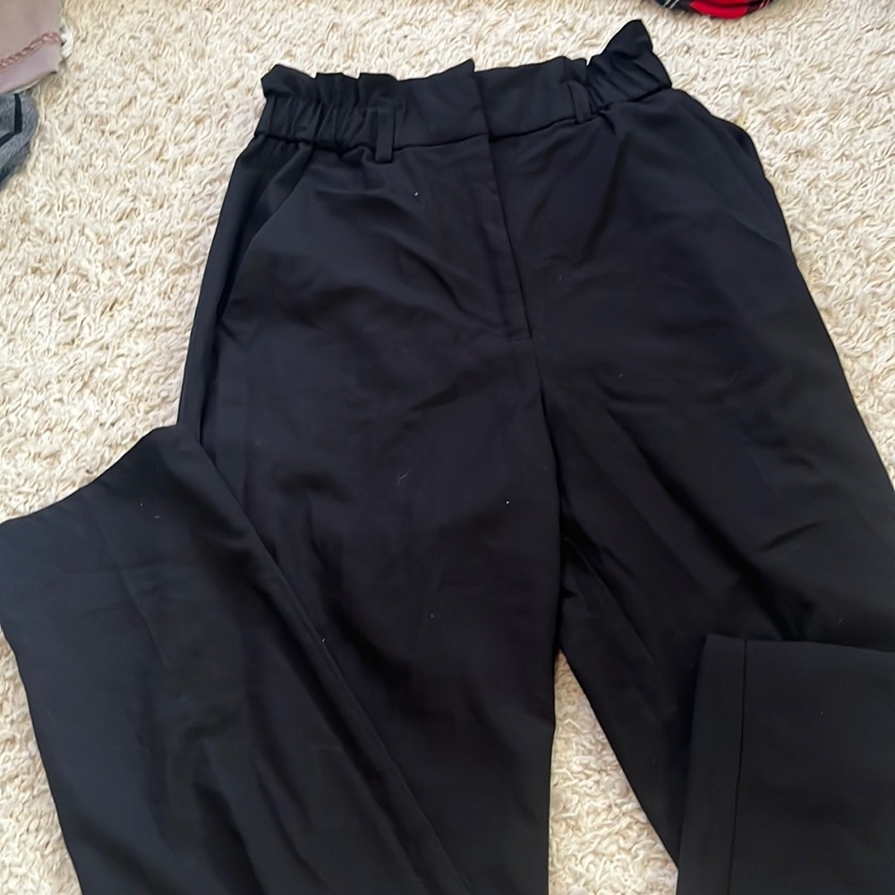 Black Parachute Pants